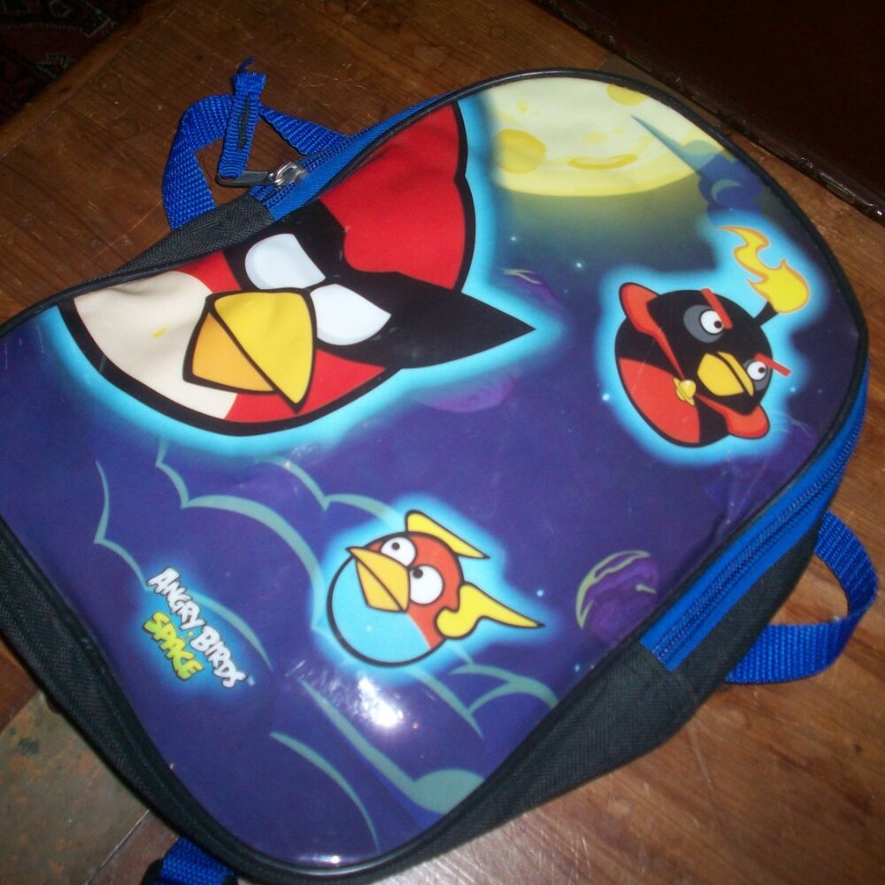 Angry Birds Space 11 inch school Mini Backpack Lightweight - licensed product